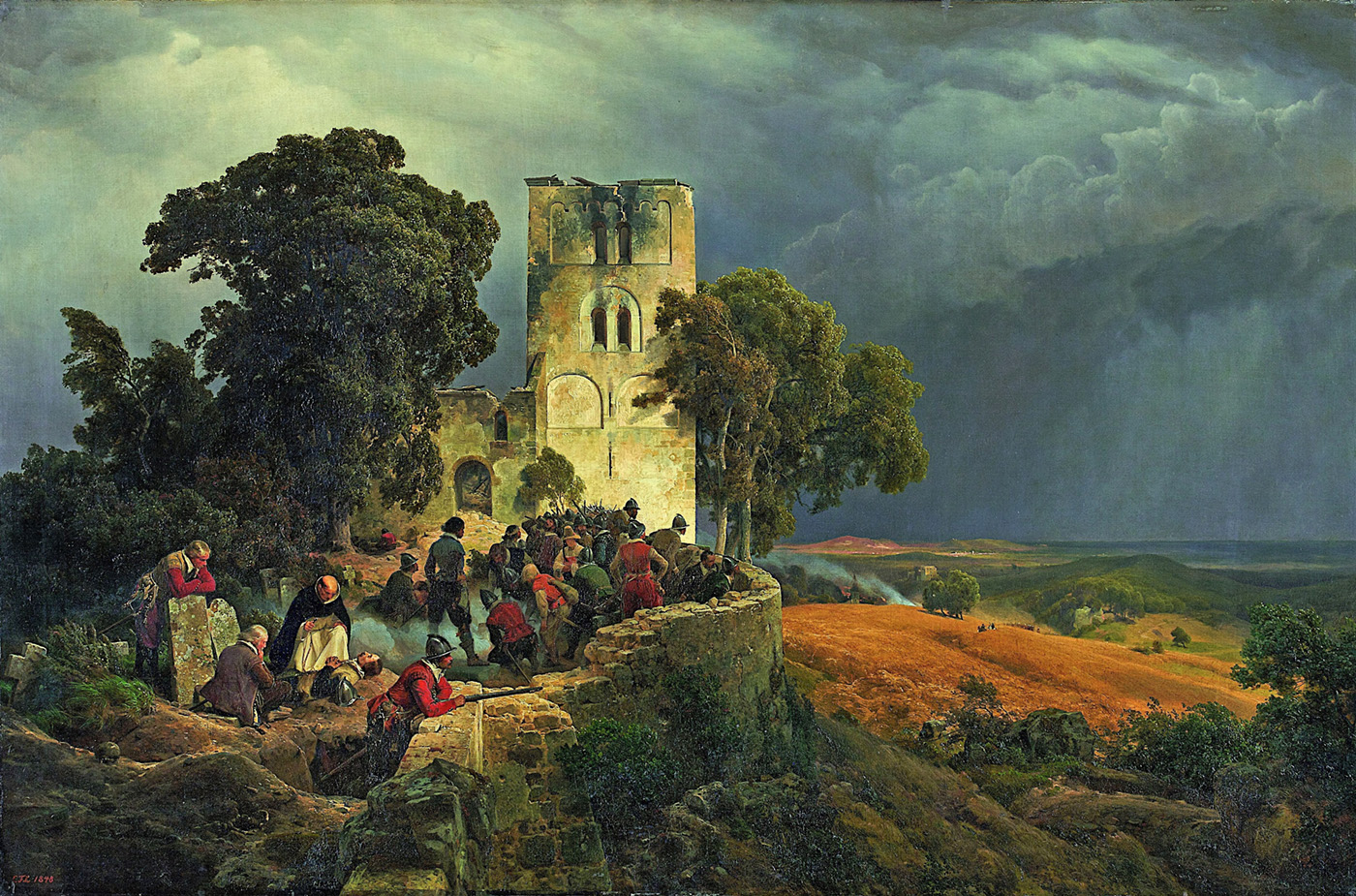 the siege